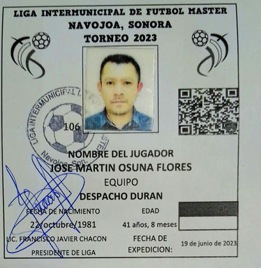 Foto de JOSE MARTIN OSUNA FLORES