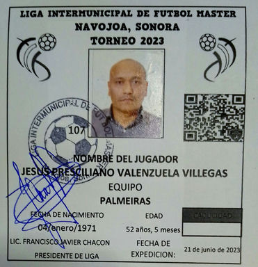 Foto de JESUS PRESCILIANO VALENZUELA VILLEGAS 