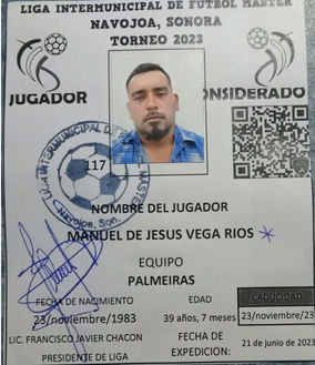Foto de MANUEL DE JESUS VEGA RIOS