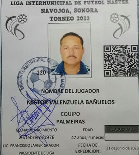 Foto de NESTOR VALENZUELA BAÑUELOS