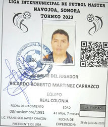 Foto de RICARDO ROBERTO MARTINEZ CARRAZCO
