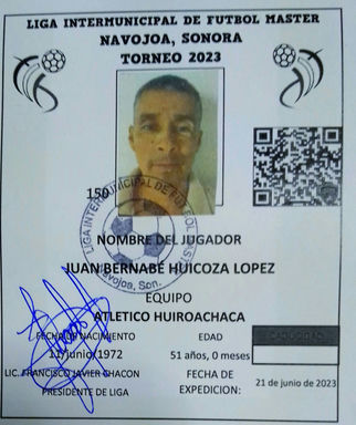 Foto de JUAN BERNABÉ HUICOZA LOPEZ