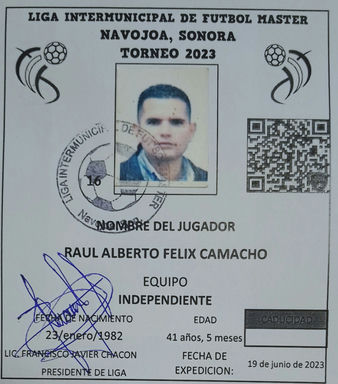 Foto de RAUL ALBERTO FELIX CAMACHO