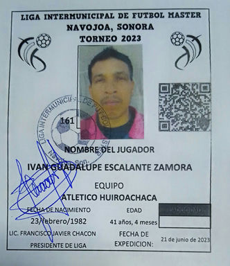 Foto de IVAN GUADALUPE ESCALANTE ZAMORA