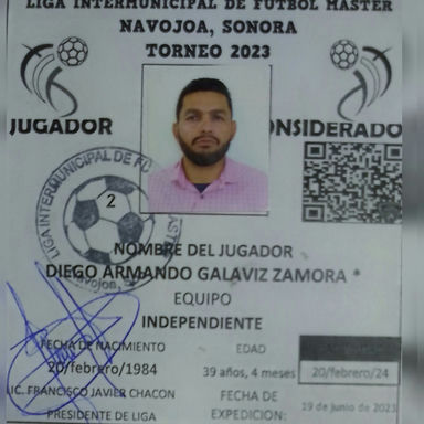 Foto de DIEGO ARMANDO GALAVIZ ZAMORA