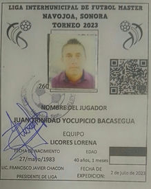 Foto de JUAN TRINIDAD YOCUPICIO BACASEGUA