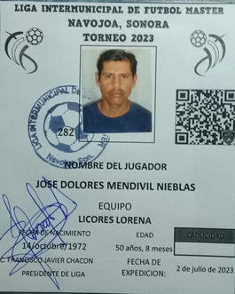 Foto de JOSE DOLORES MENDIVIL NIEBLAS