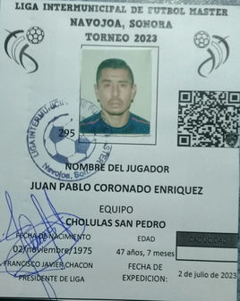 Foto de JUAN PABLO CORONADO ENRIQUEZ