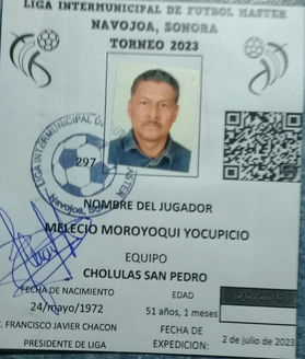 Foto de MELECIO MOROYOQUI YOCUPICIO