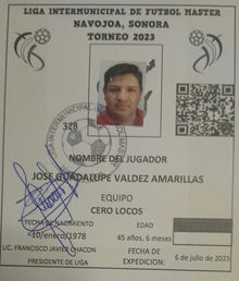 Foto de JOSE GUADALUPE VALDEZ AMARILLAS
