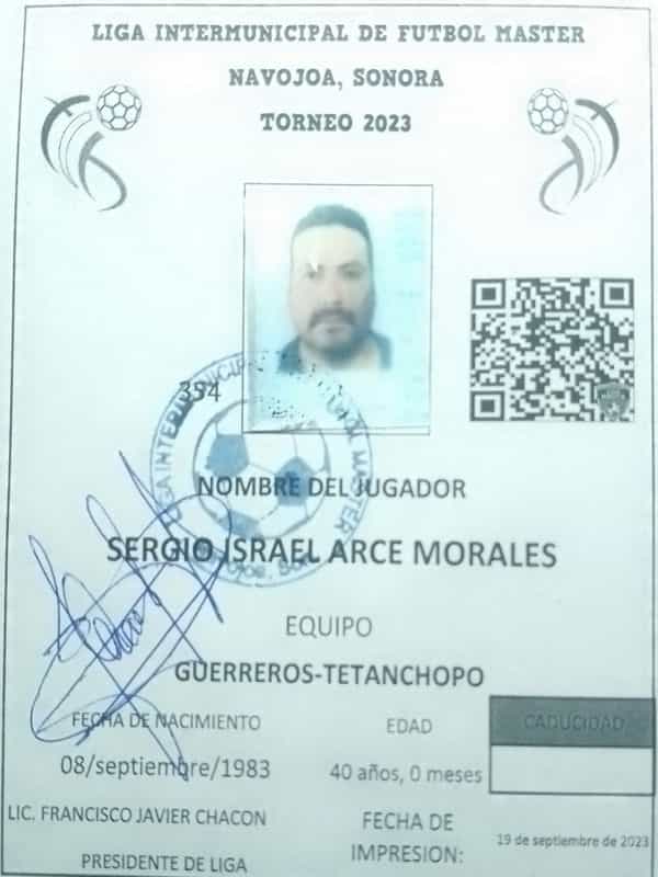 Foto de SERGIO ISRAEL ARCE MORALES