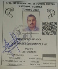Foto de JOSÉ FRANCISCO ESPINOZA RIOS