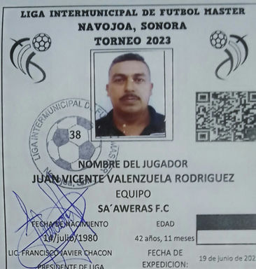 Foto de JUAN VICENTE VALENZUELA RODRIGUEZ