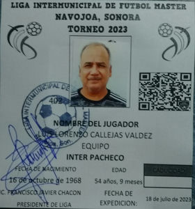 Foto de LUIS LORENZO CALLEJAS VALDEZ 