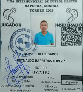 Foto del Jugador