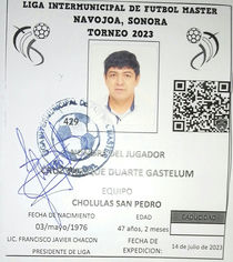 Foto de CRUZ ENRIQUE DUARTE GASTELUM