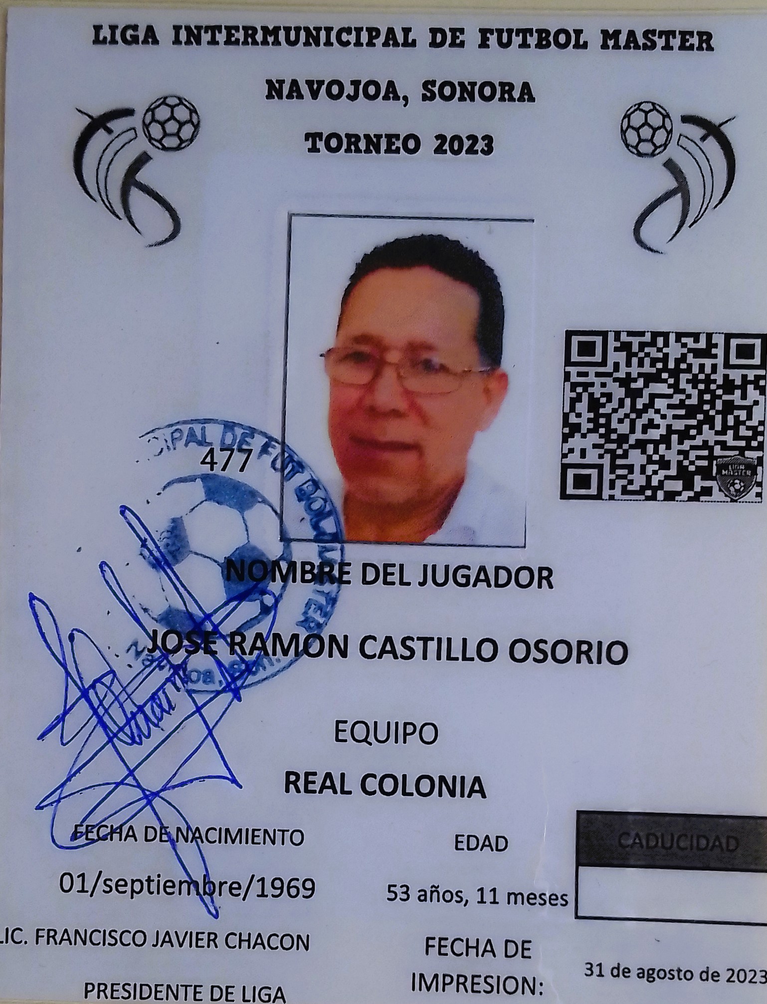Foto de JOSE RAMON CASTILLO OSORIO