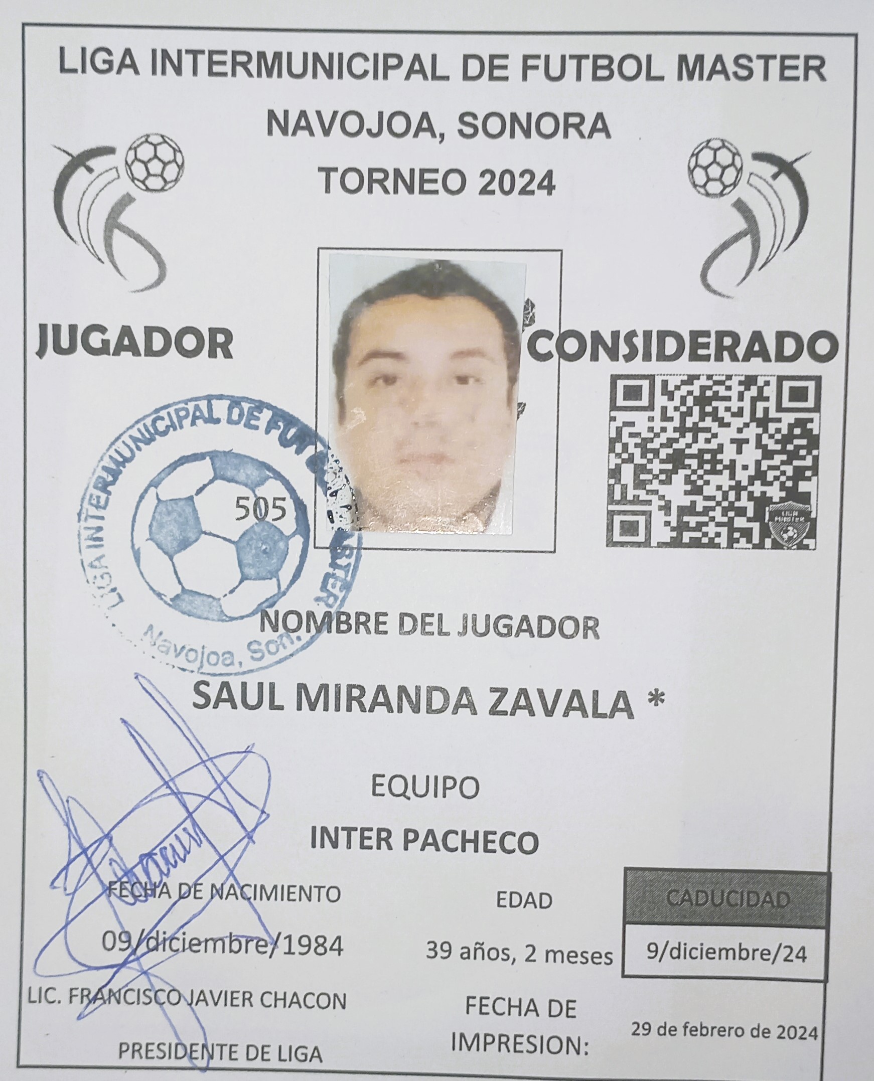 Foto de SAUL MIRANDA ZAVALA