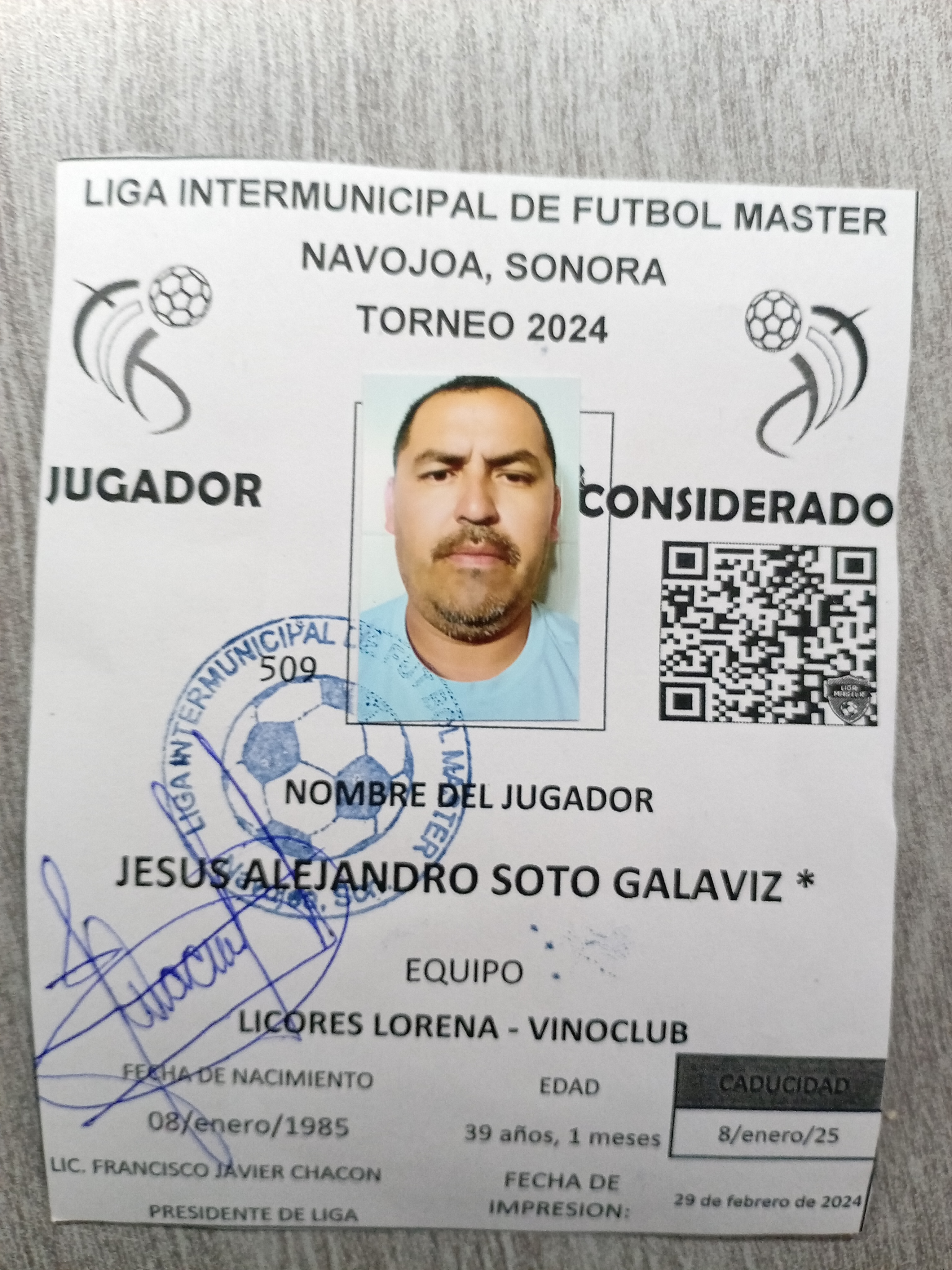 Foto de JESUS ALEJANDRO SOTO GALAVIZ