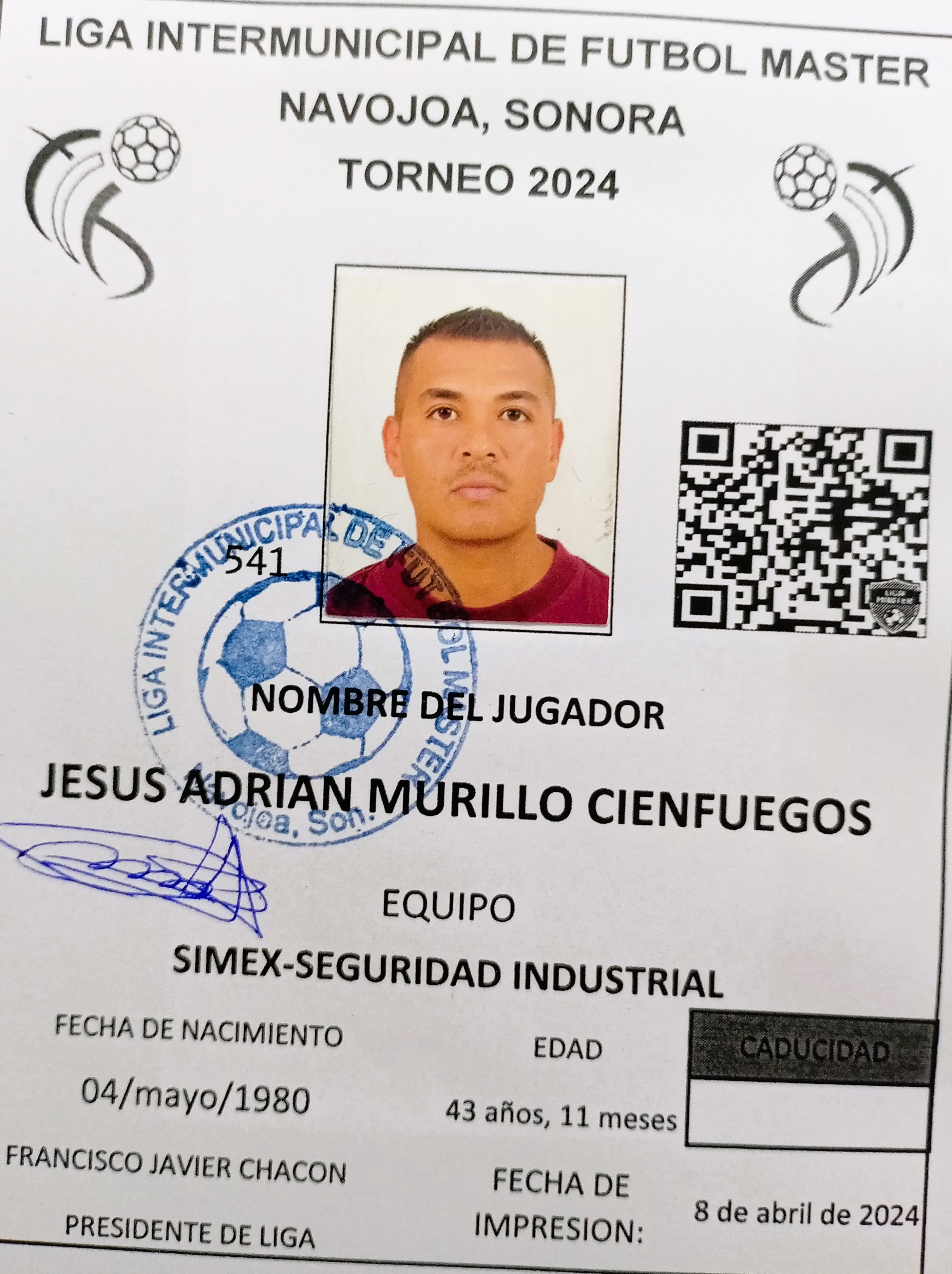 Foto de JESUS ADRIAN MURILLO CIENFUEGOS