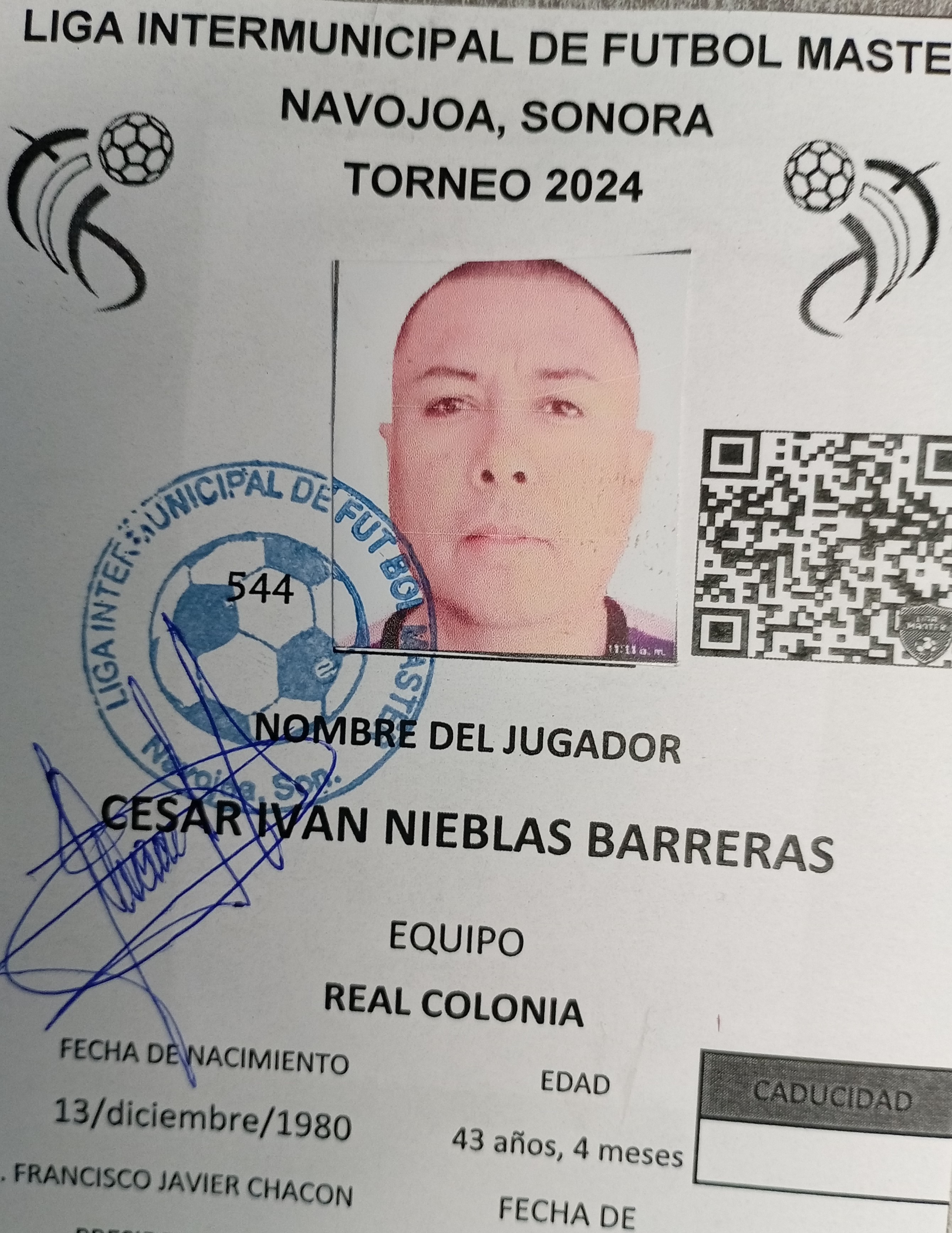 Foto de CESAR IVAN NIEBLAS BARRERAS