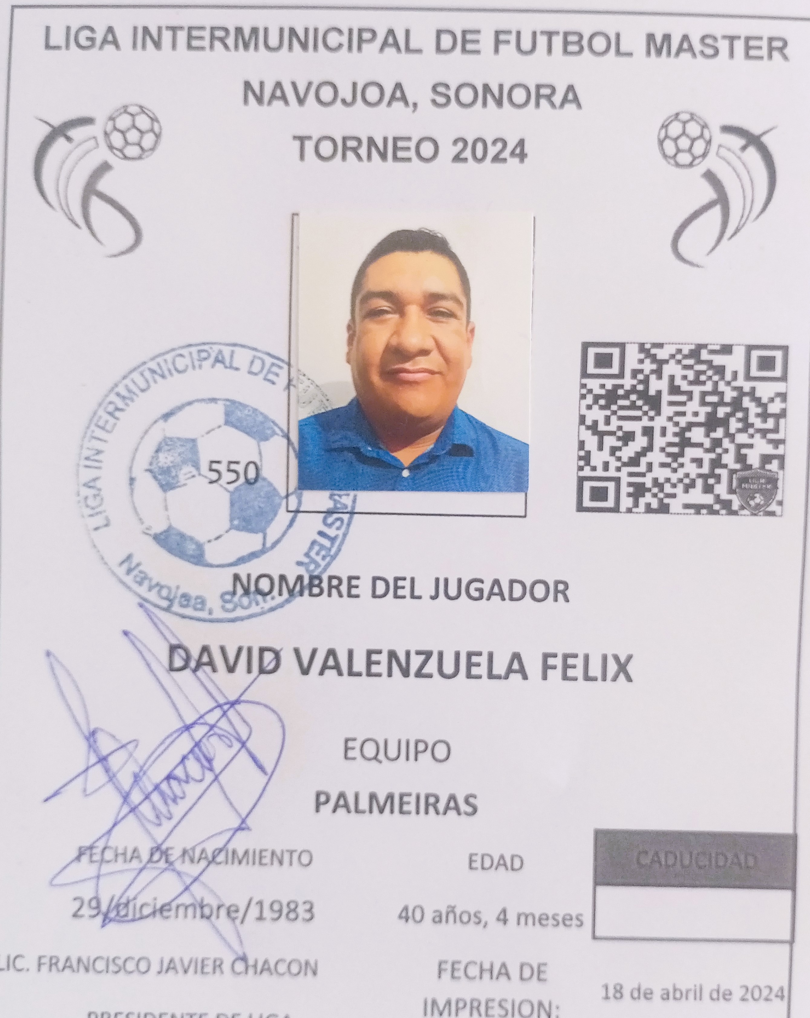 Foto de DAVID VALENZUELA FELIX