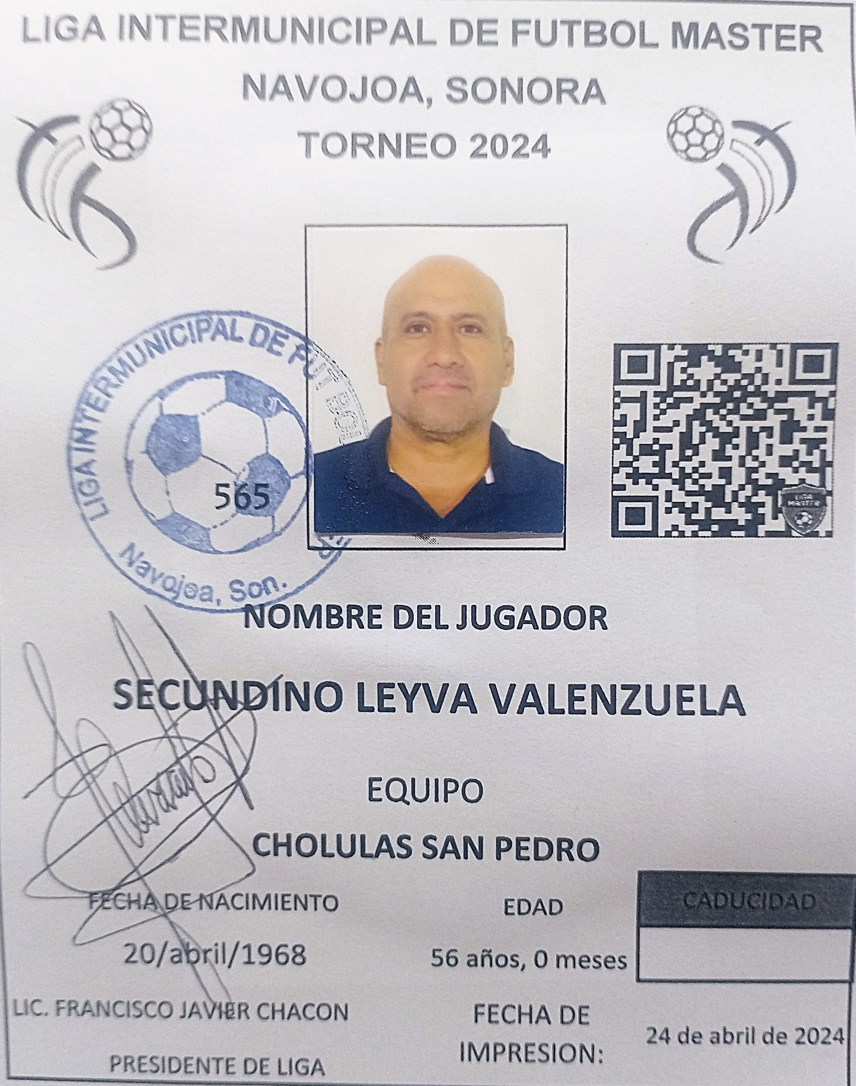 Foto de SECUNDINO LEYVA VALENZUELA