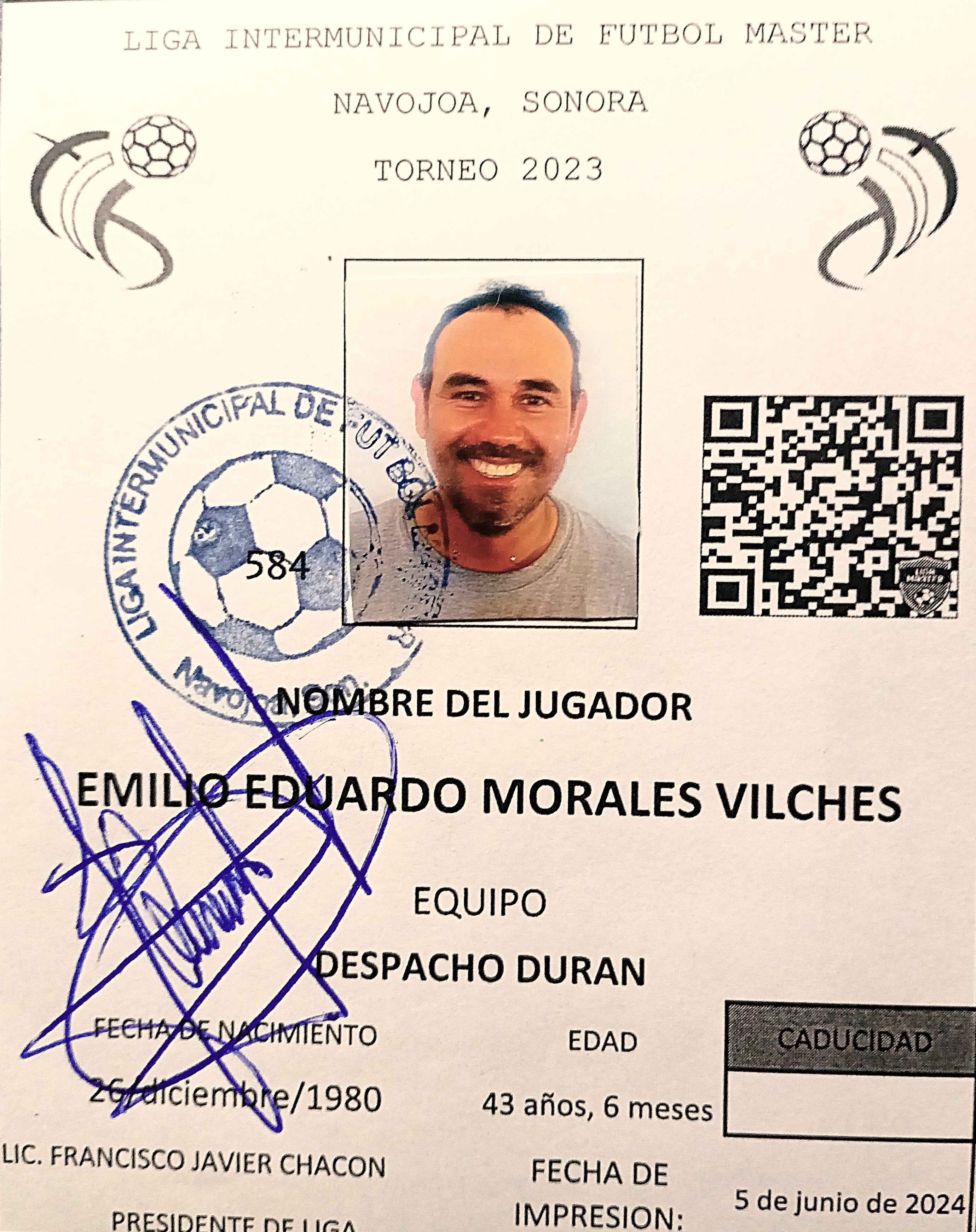 Foto de EMILIO EDUARDO MORALES VILCHES
