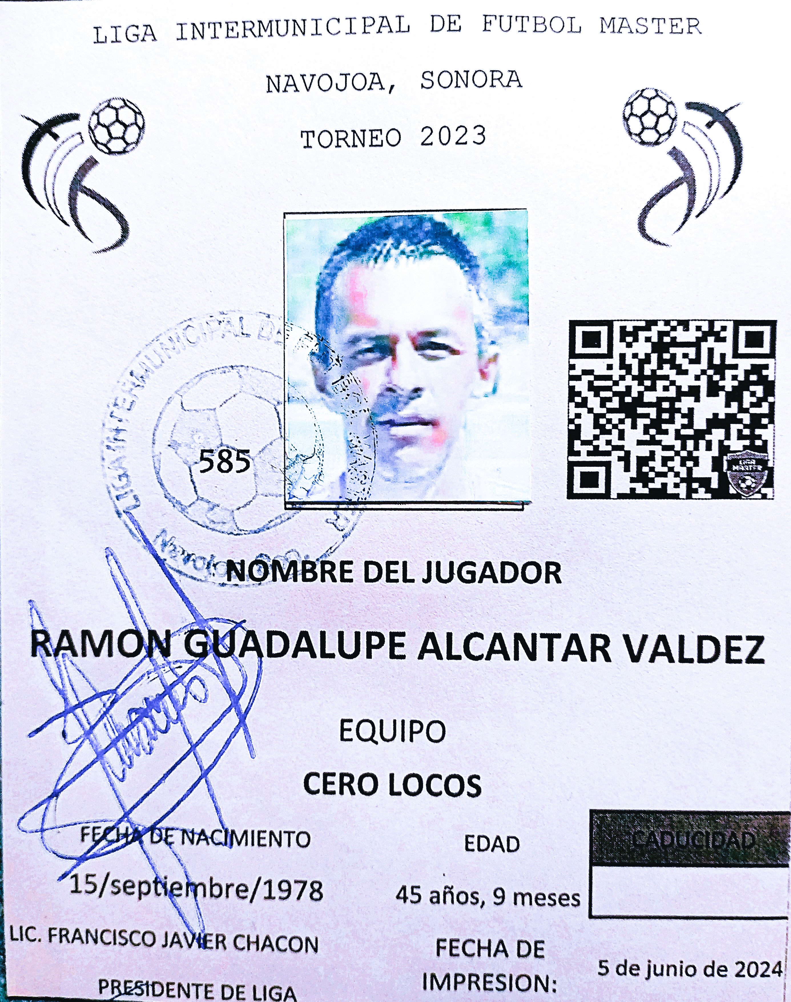 Foto de RAMON GUADALUPE ALCANTAR VALDEZ