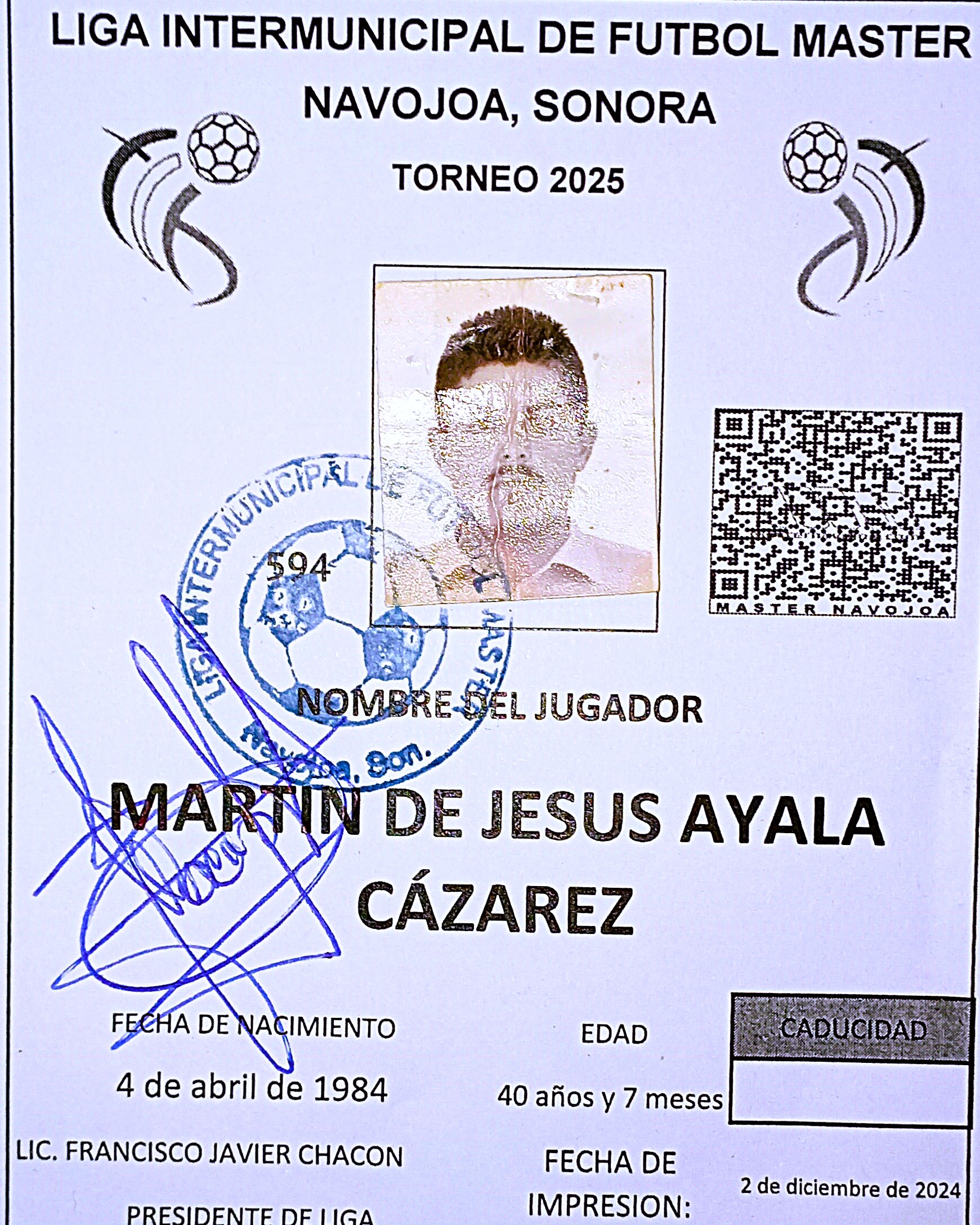 Foto de MARTIN DE JESUS AYALA CÁZAREZ