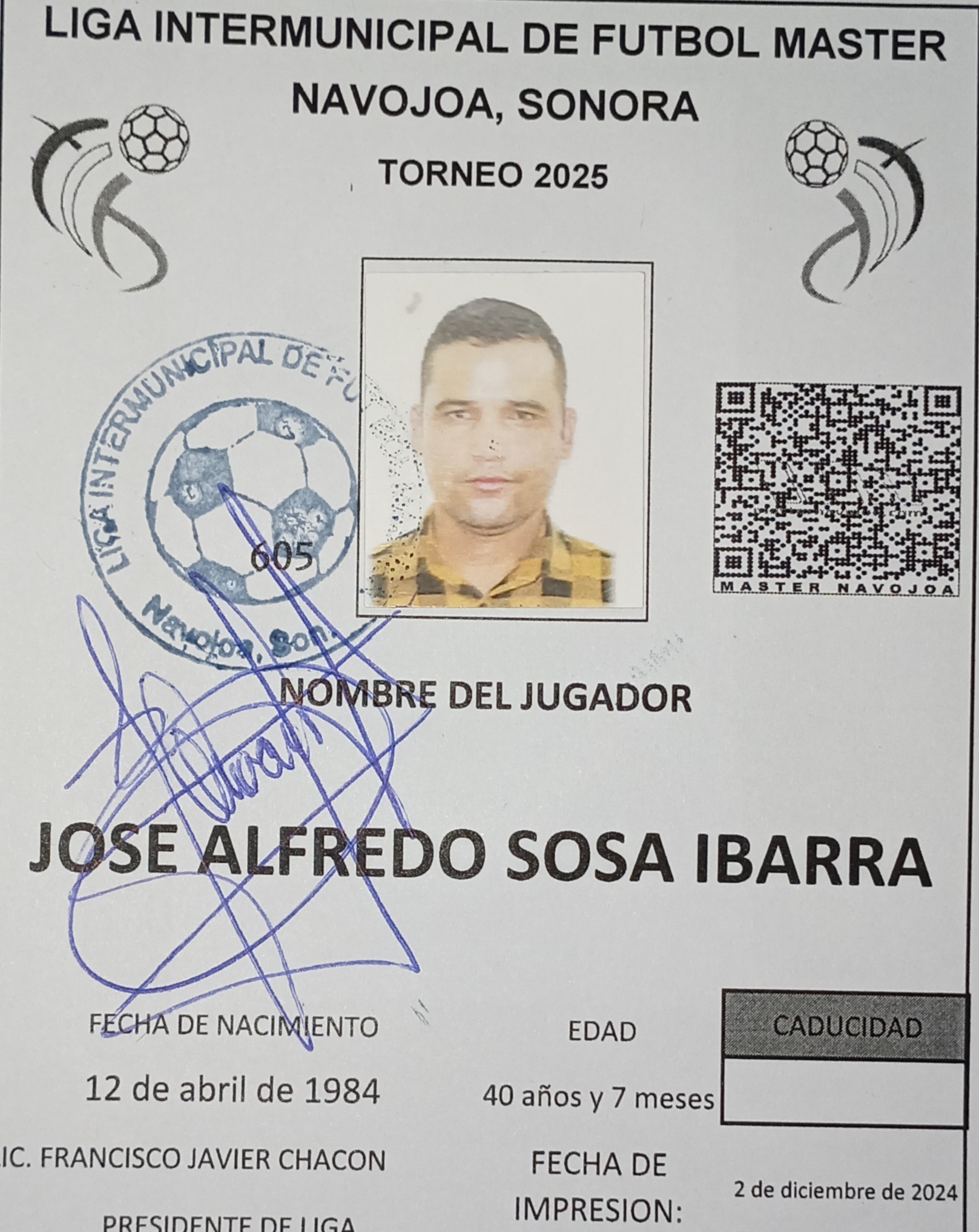 Foto de JOSE ALFREDO SOSA IBARRA