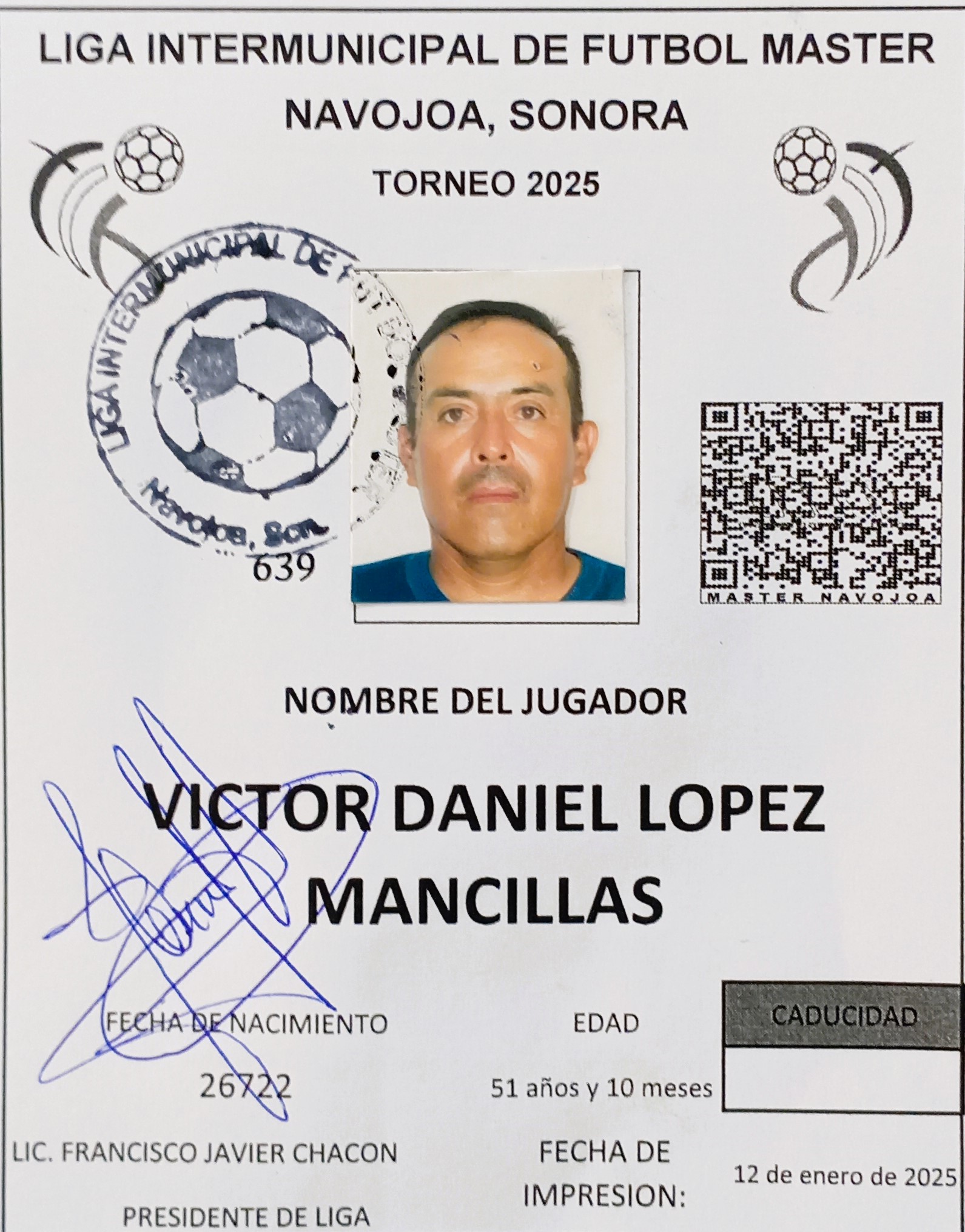 Foto de VICTOR DANIEL LOPEZ MANCILLAS