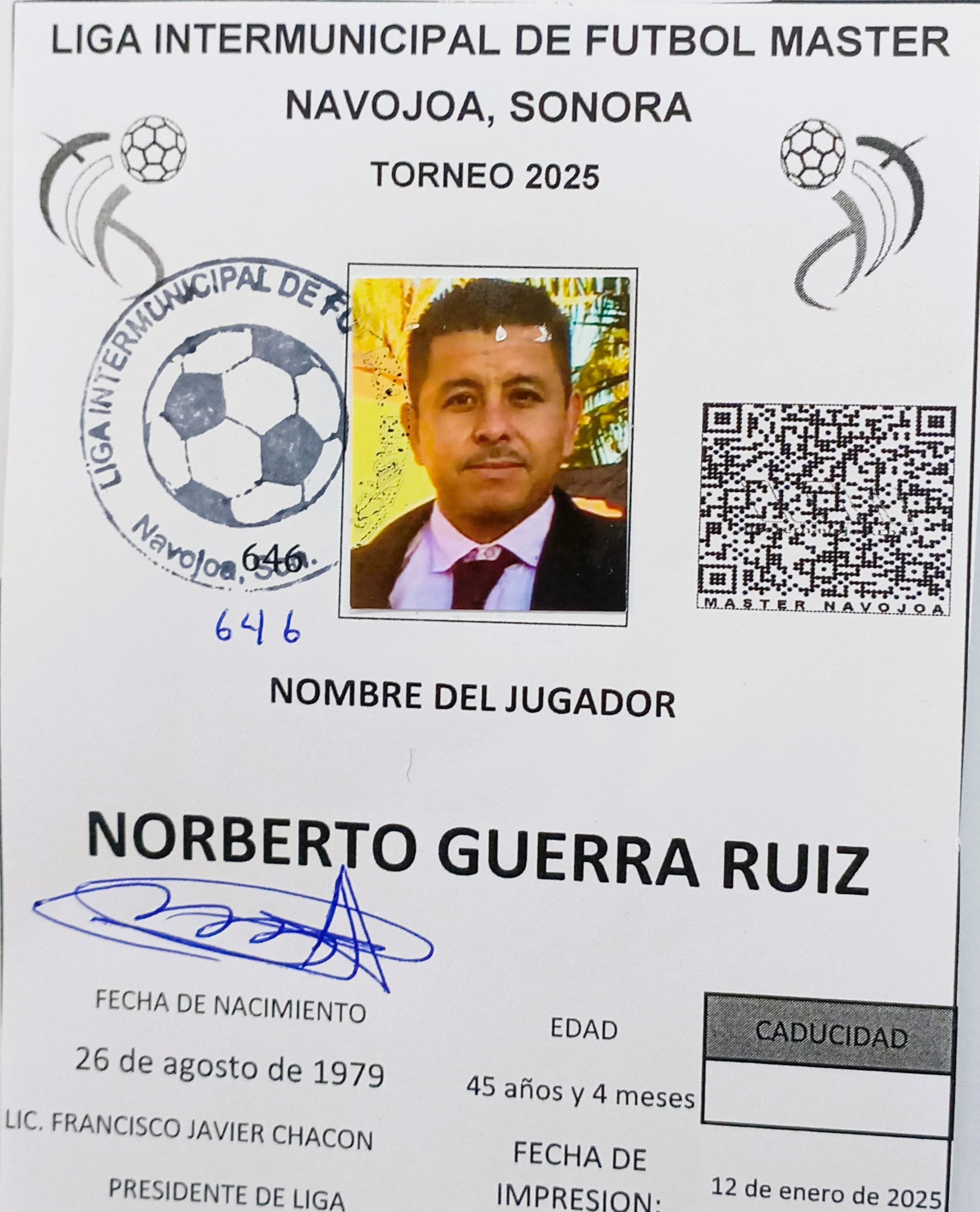 Foto de NORBERTO GUERRA RUIZ