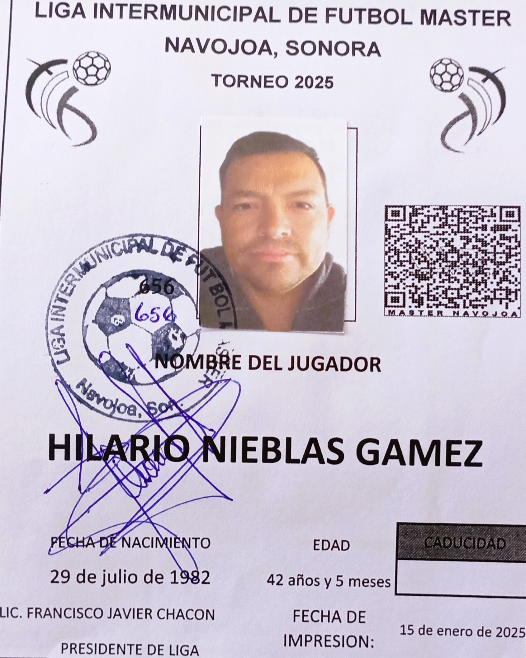 Foto de HILARIO NIEBLAS GAMEZ