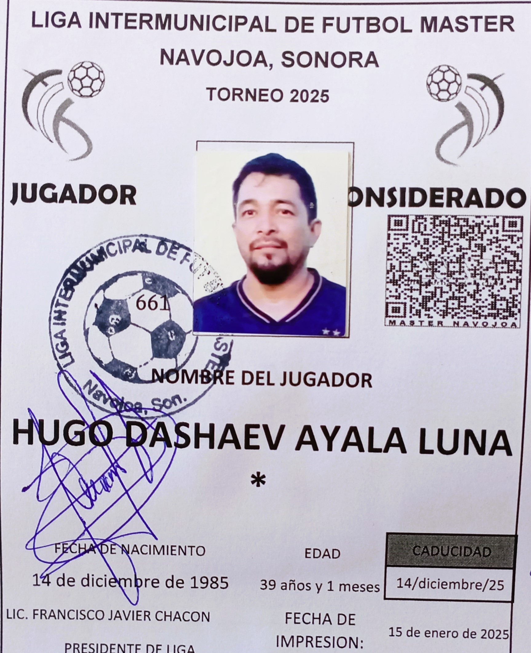 Foto de HUGO DASHAEV AYALA LUNA *
