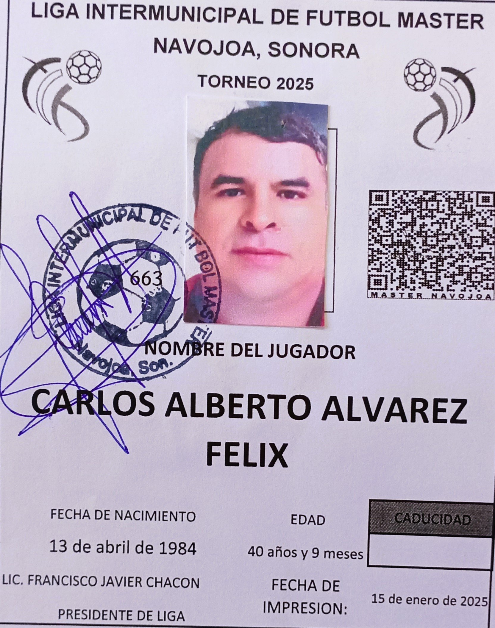 Foto de CARLOS ALBERTO ALVAREZ FELIX