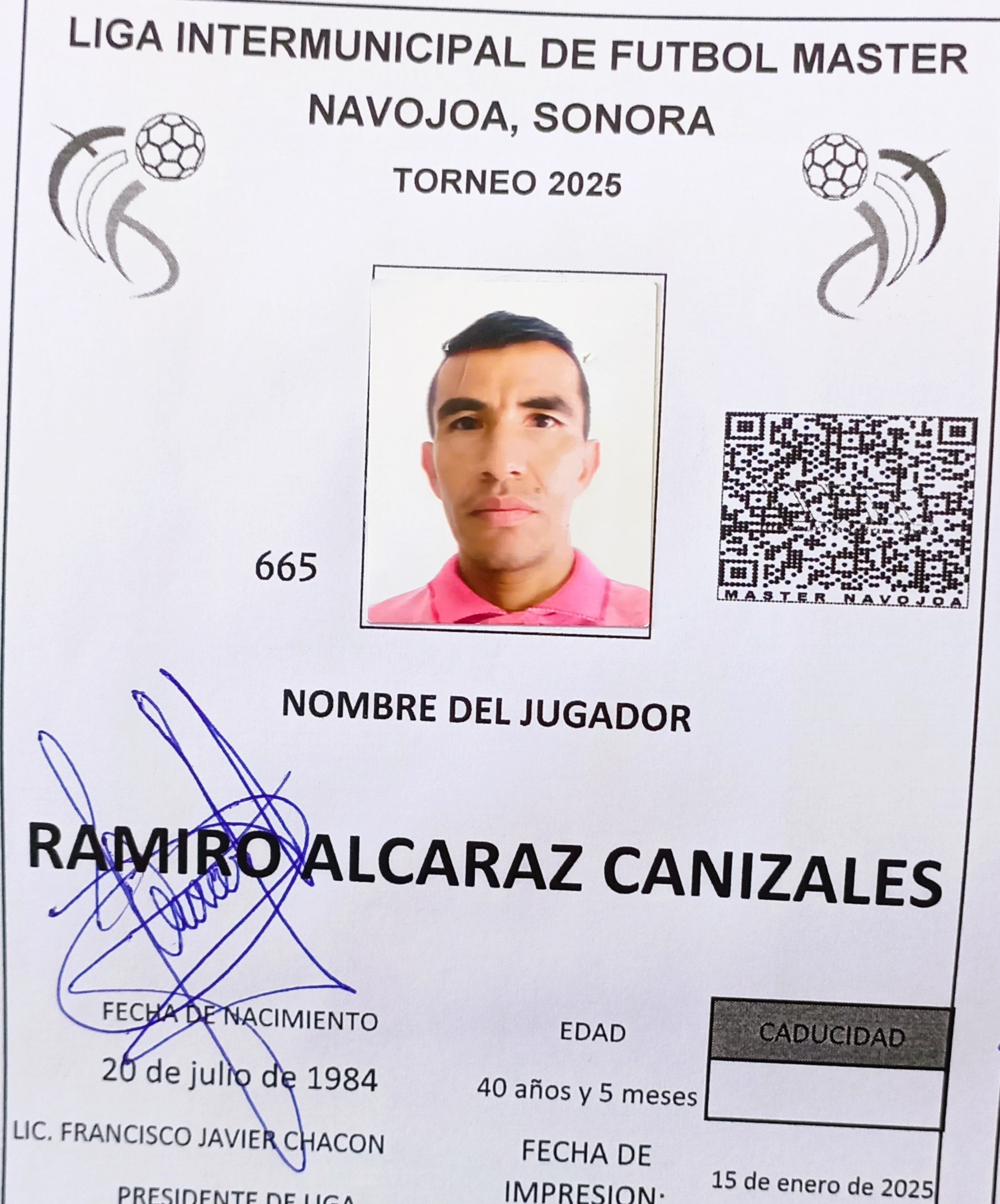 Foto de RAMIRO ALCARAZ CANIZALES