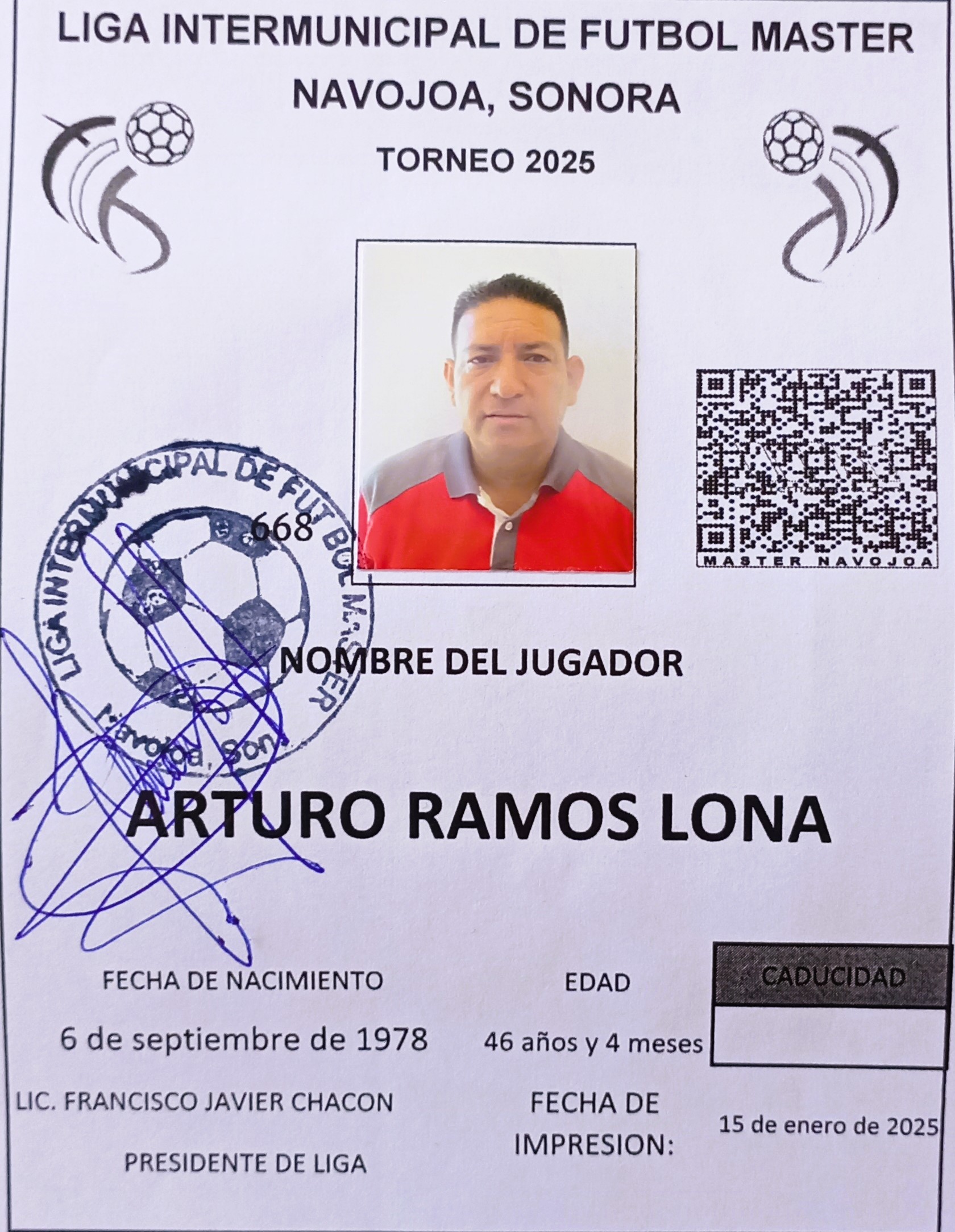 Foto de ARTURO RAMOS LONA