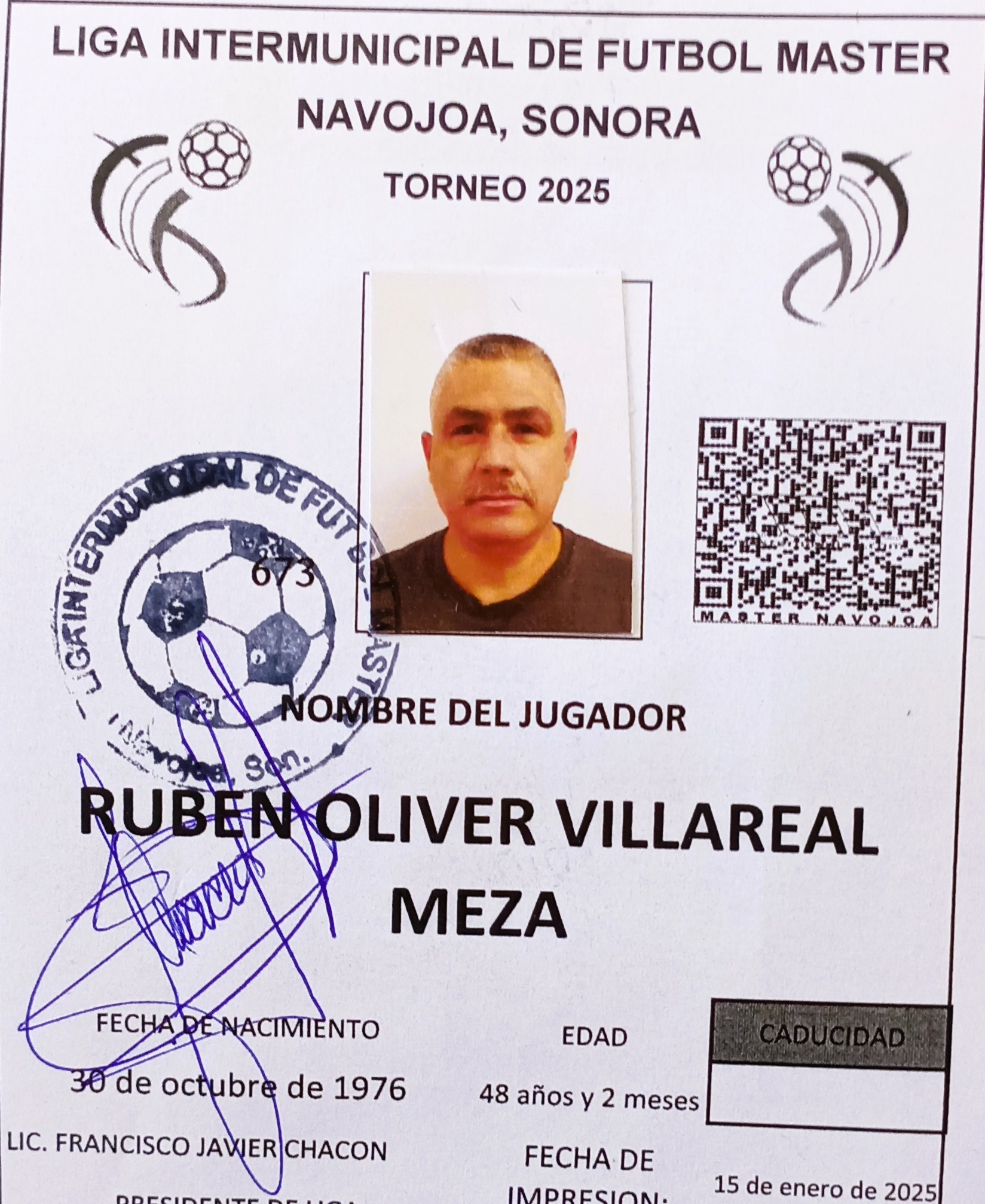 Foto de RUBEN OLIVER VILLAREAL MEZA