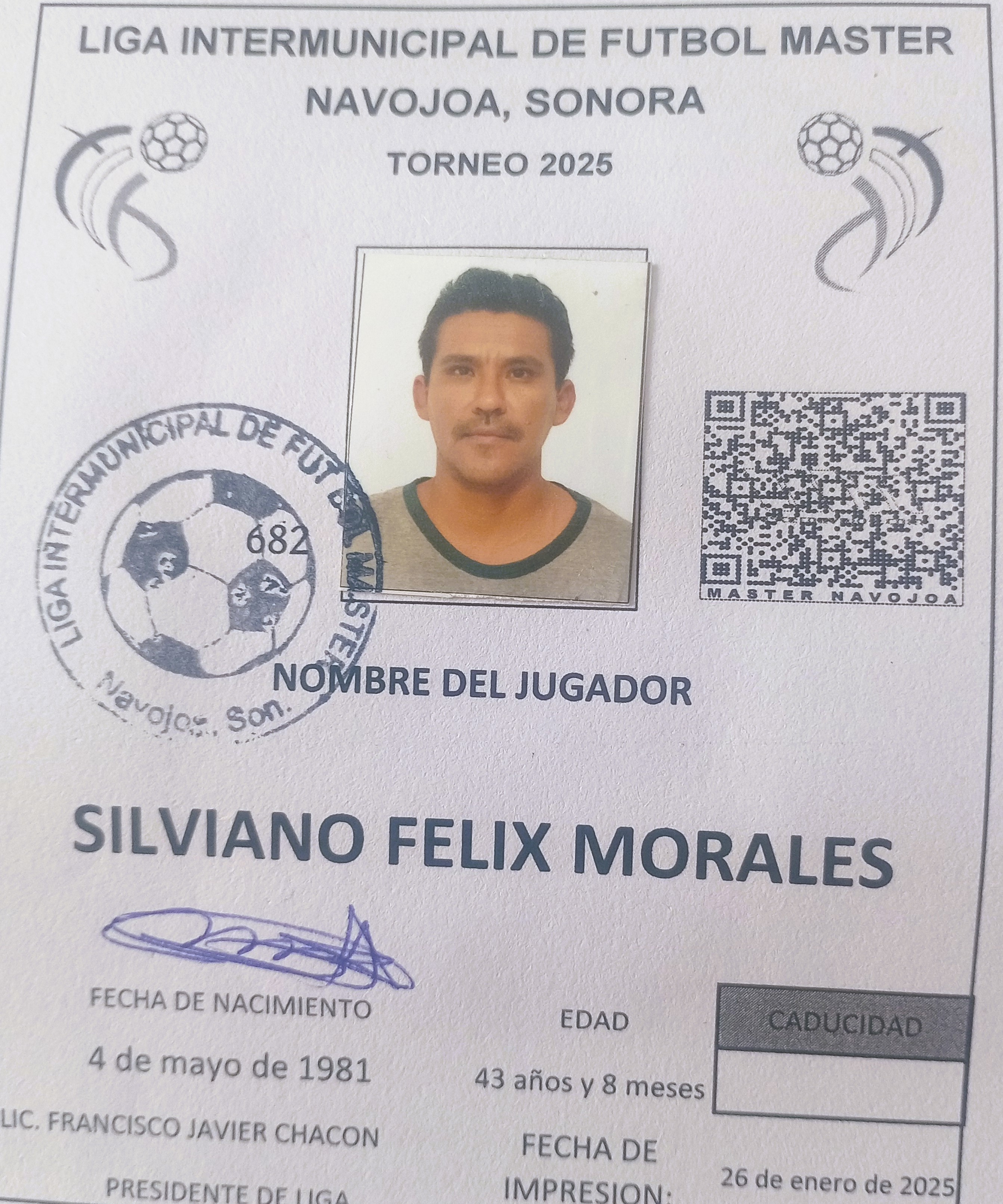 Foto de SILVIANO FELIX MORALES
