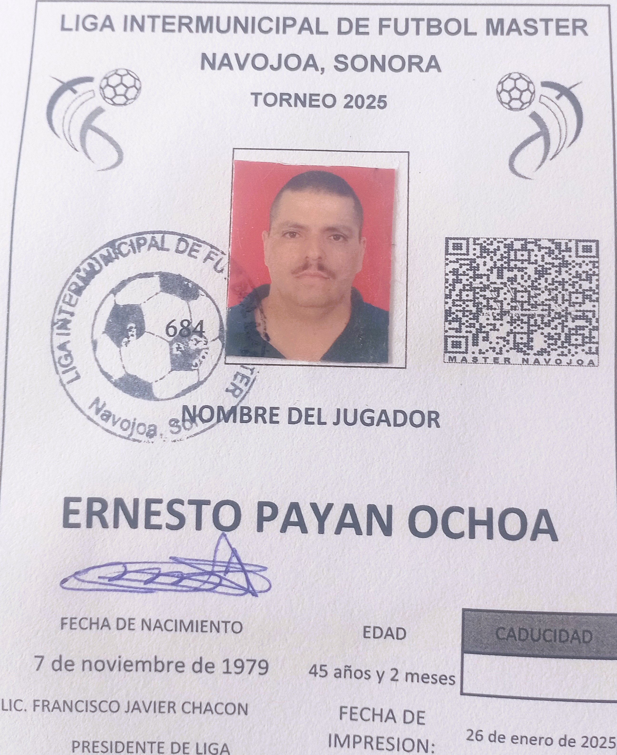 Foto de ERNESTO PAYAN OCHOA